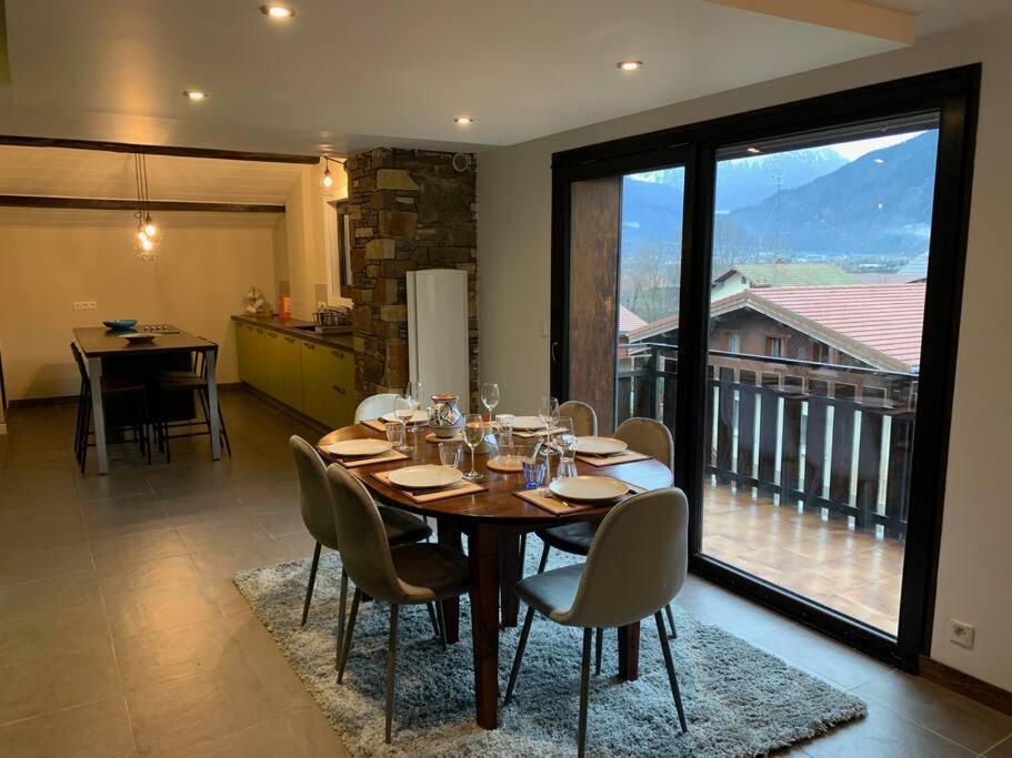 Duplex 3 Chambres Vue Mont-Blanc Domancy Dış mekan fotoğraf