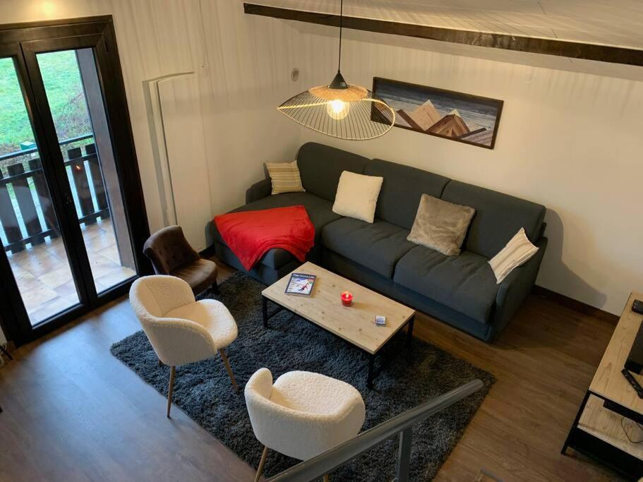 Duplex 3 Chambres Vue Mont-Blanc Domancy Dış mekan fotoğraf